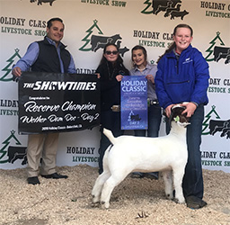 HJ Showstock Winners